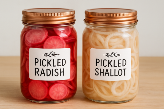 Chef’s Cold-Pickled Radishes 🌸
