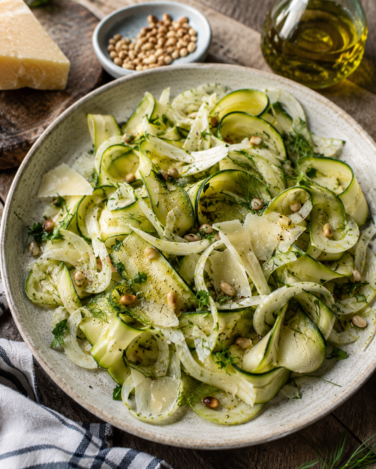 Courgette, Fennel & Parmesan Salad