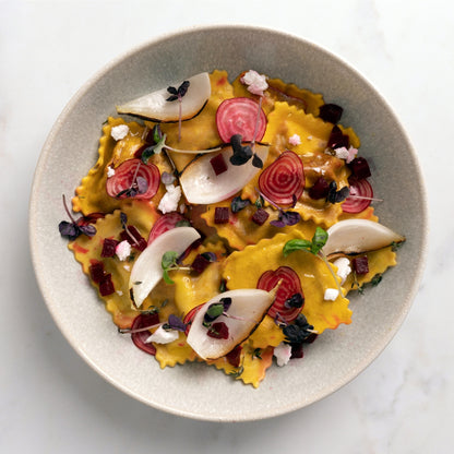 Vegan Beetroot, Roast Onion & Vegan Feta (2kg)(14 Main Size Portions)