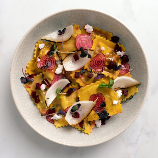 Vegan Beetroot, Roast Onion & Vegan Feta (2kg)(14 Main Size Portions)