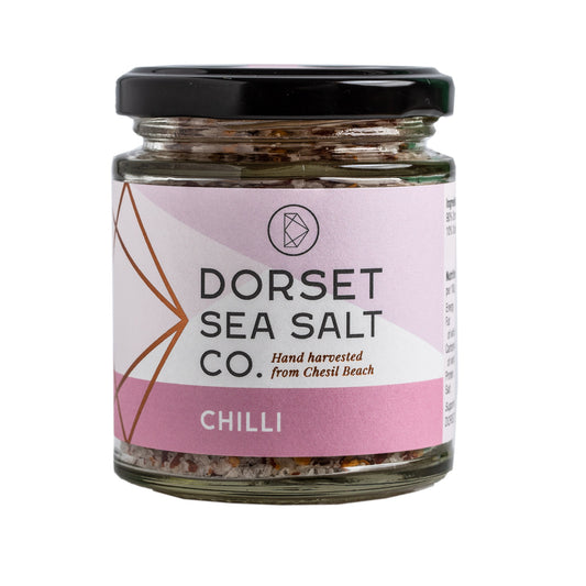Chilli infused Dorset Sea Salt 100g