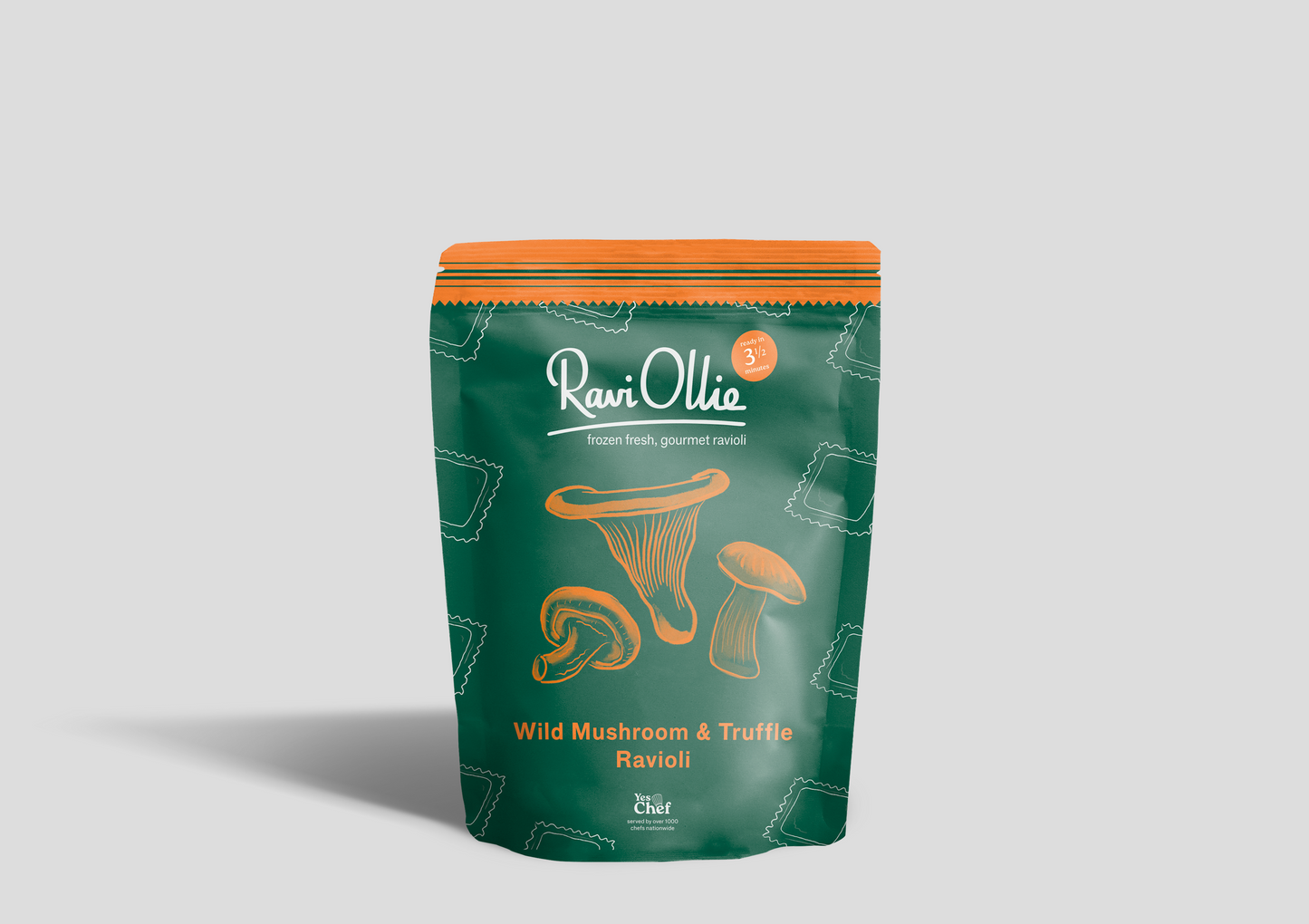 Wild Mushroom & Truffle Ravioli (350g)(A Proper Portion For 2)