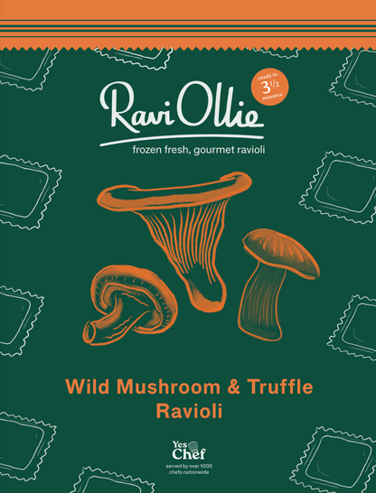 Wild Mushroom & Truffle Ravioli (350g)(A Proper Portion For 2)