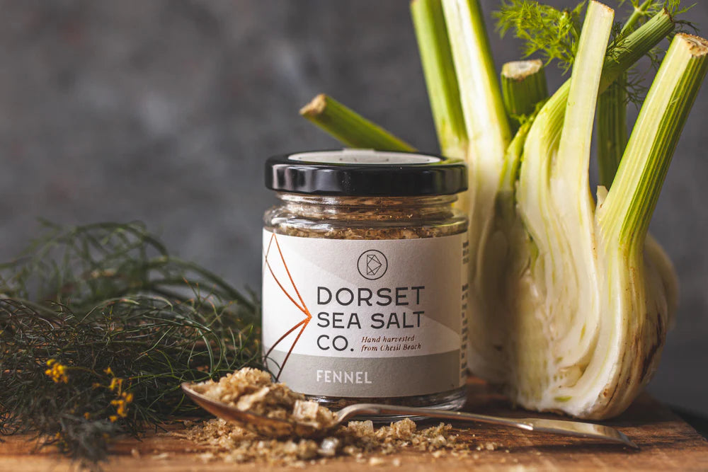 Fennel Infused Dorset Sea Salt 100g