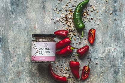Chilli infused Dorset Sea Salt 100g